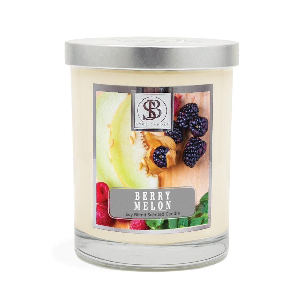 BERRY MELON | Soy Scented Candle 11 oz - The SOBE World Co.