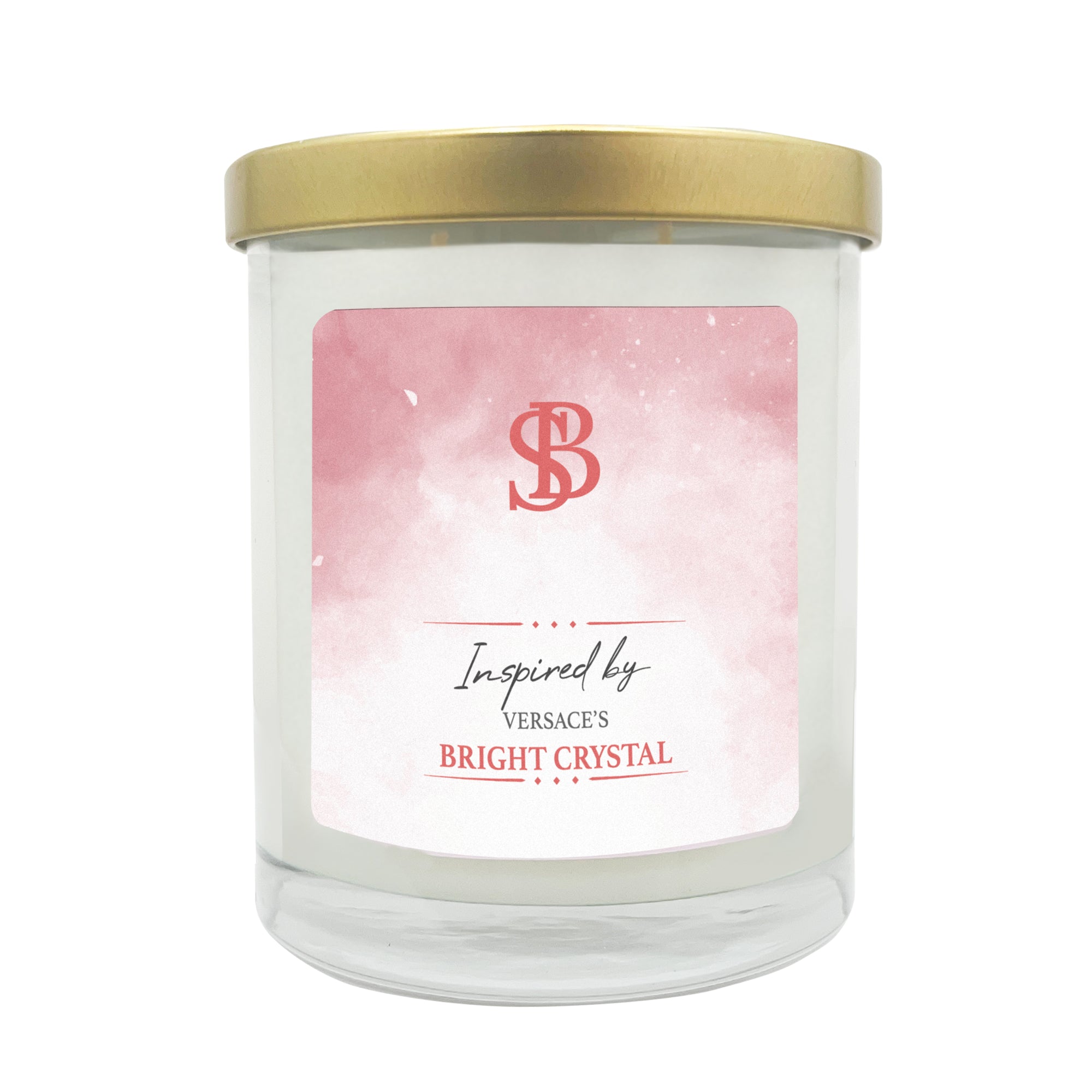 INSPIRED BY VERSACE'S BRIGHT CRYSTAL | Soy Scented Candle 11 oz - The SOBE World Co.