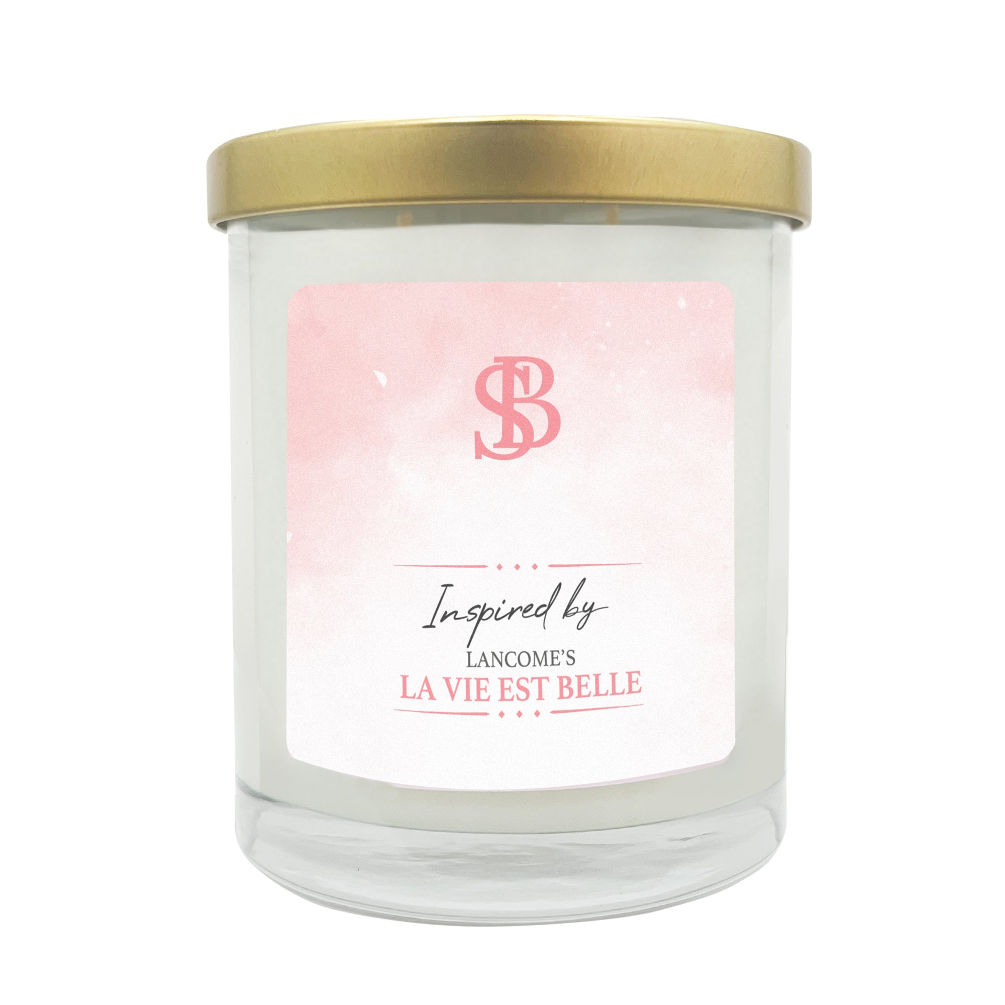 INSPIRED BY LANCOME'S LA VIE EST BELLE | Soy Scented Candle 11 oz - The SOBE World Co.