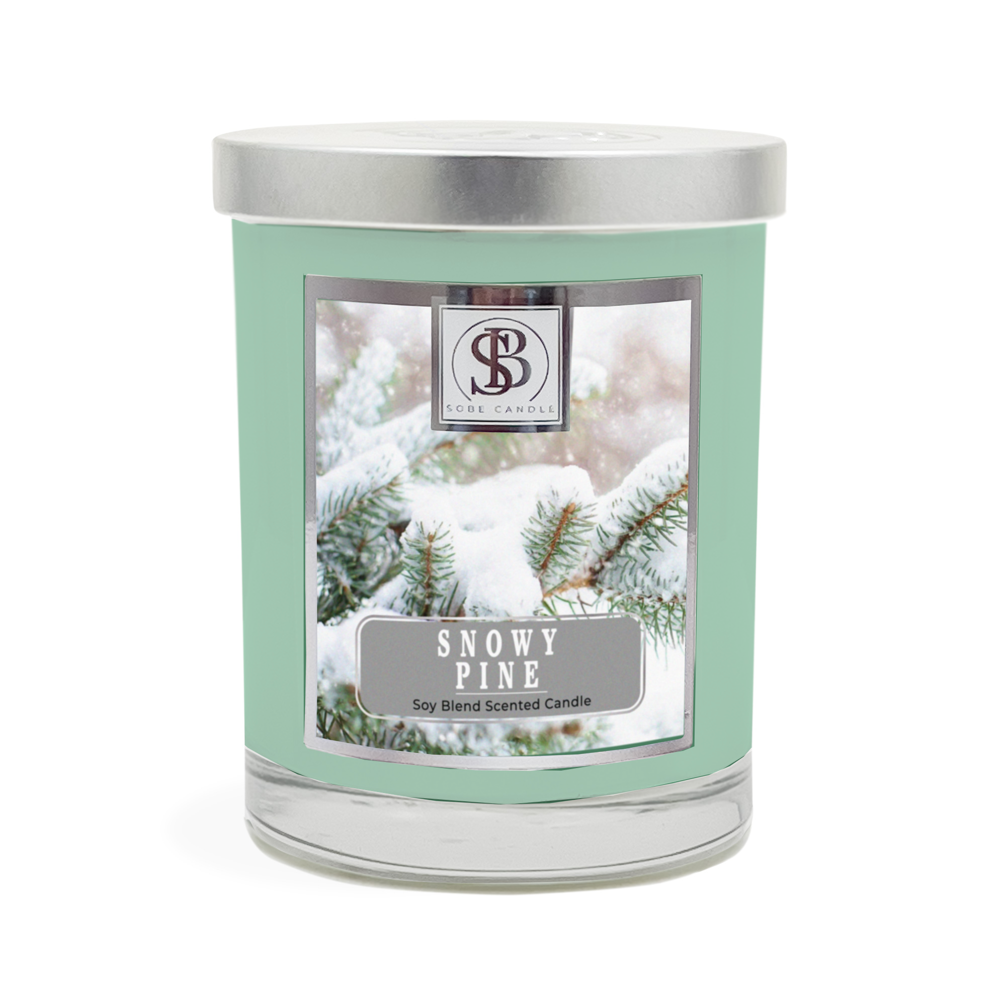 SNOWY PINE | Soy Scented Candle 11 oz - The SOBE World Co.