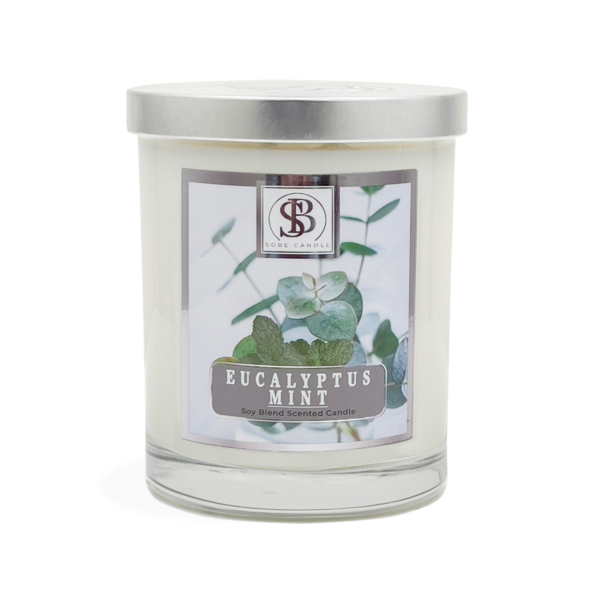 EUCALYPTUS MINT | Soy Scented Candle 11 oz - The SOBE World Co.