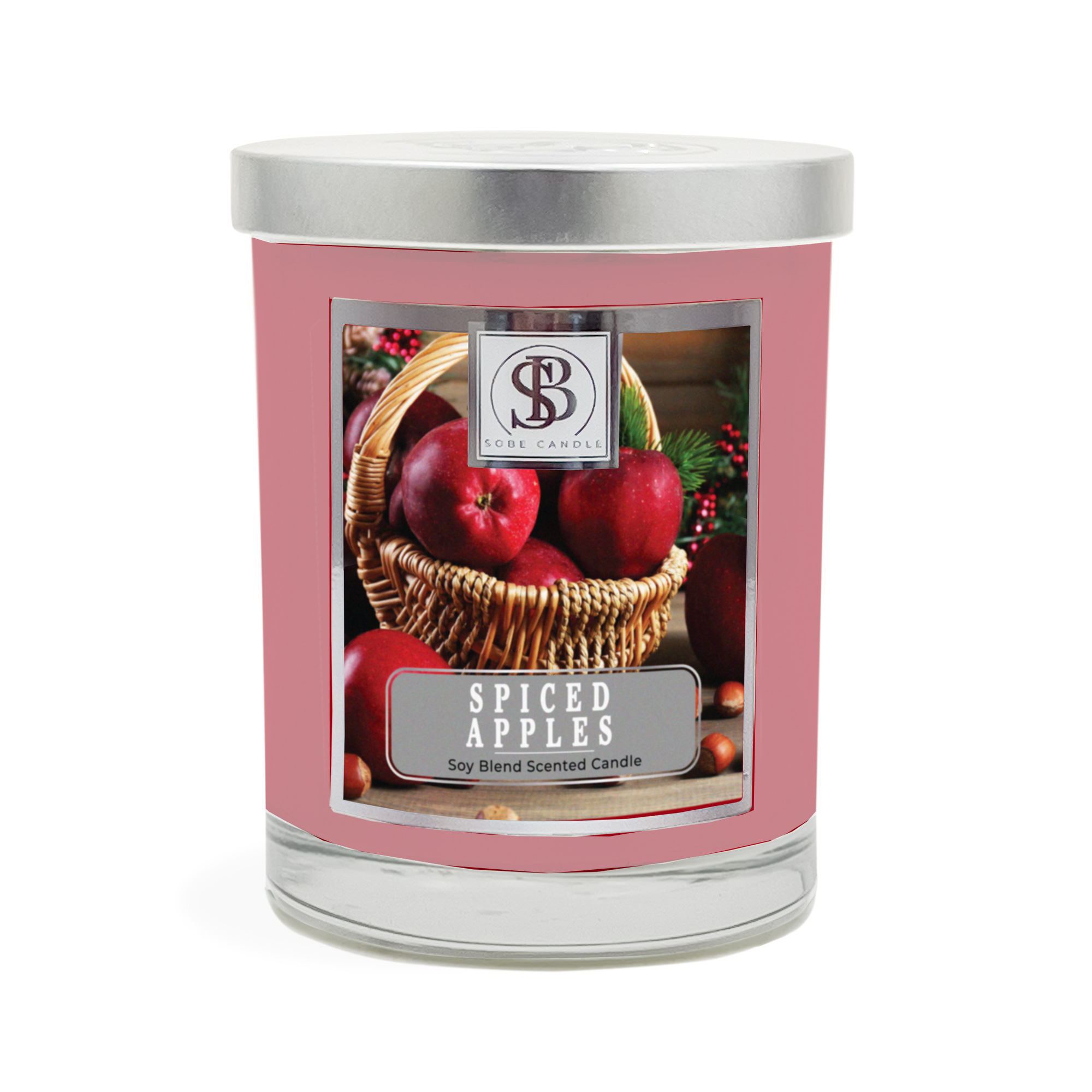 SPICED APPLES | Soy Scented Candle 11 oz - The SOBE World Co.