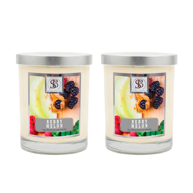 BERRY MELON | Soy Scented Candle 11 oz - The SOBE World Co.