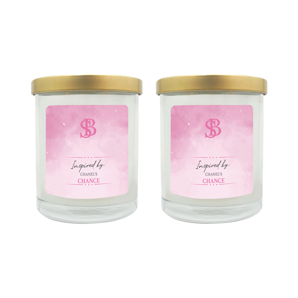 INSPIRED BY CHANEL'S CHANCE | Soy Scented Candle 11 oz - The SOBE World Co.