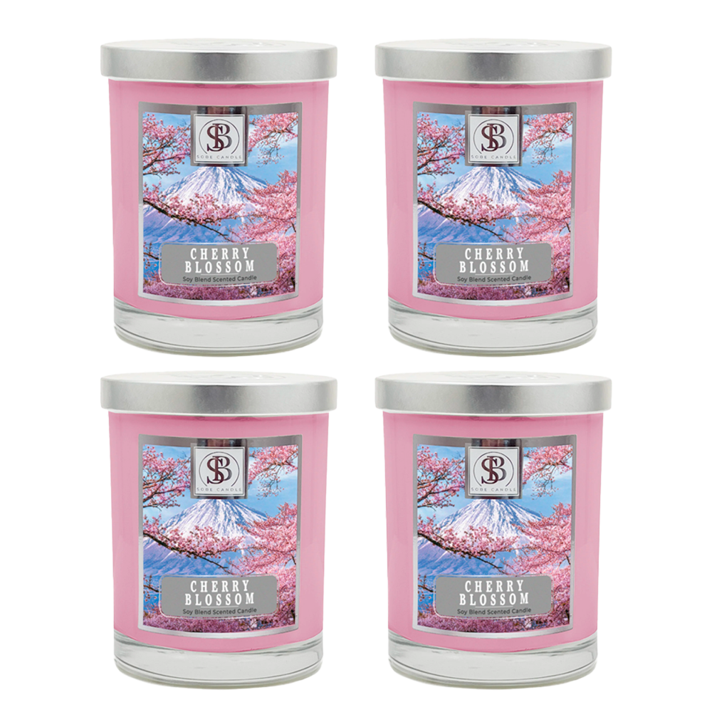 CHERRY BLOSSOM | Soy Scented Candle 11 oz - The SOBE World Co.