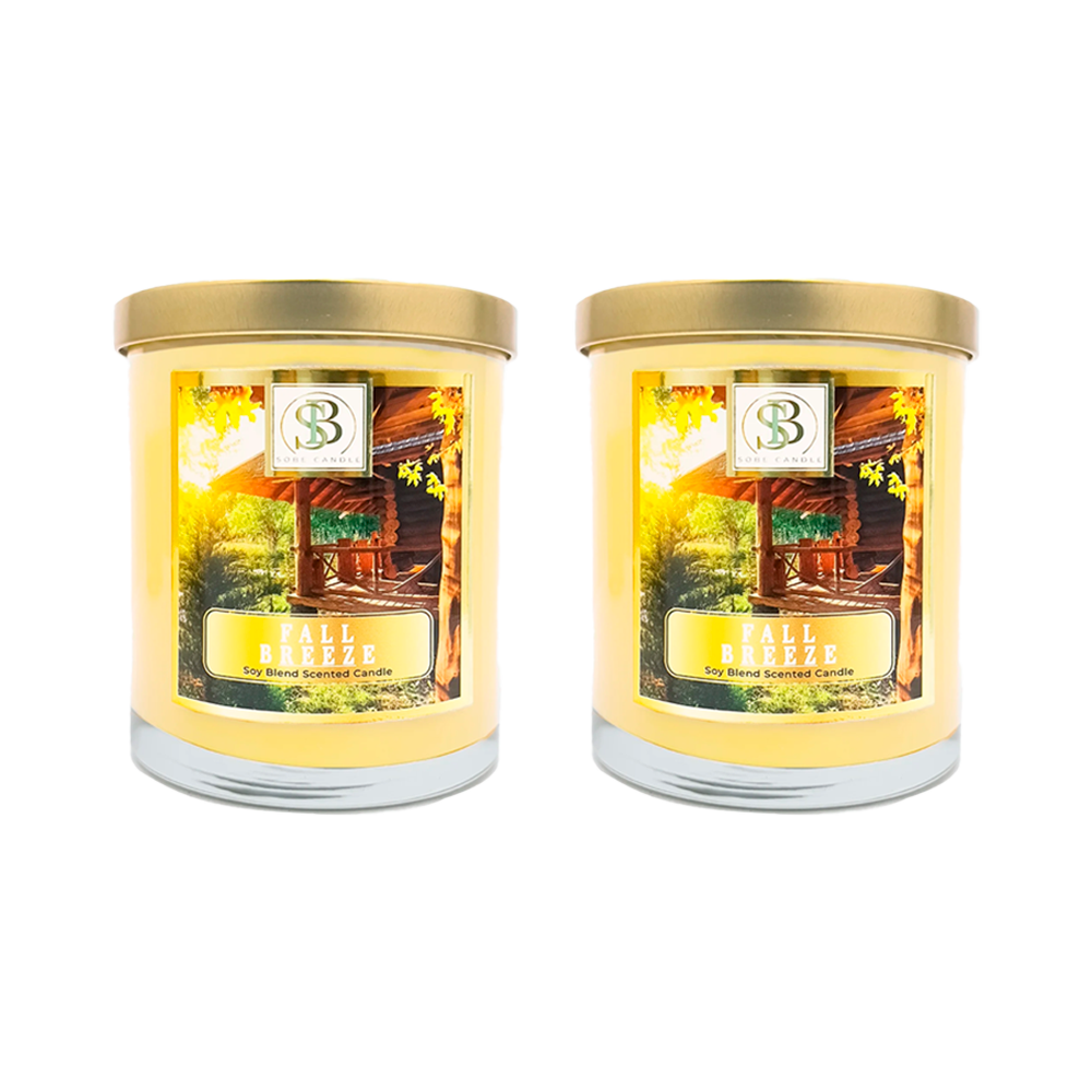FALL BREEZE | Soy Scented Candle 11 oz - The SOBE World Co.