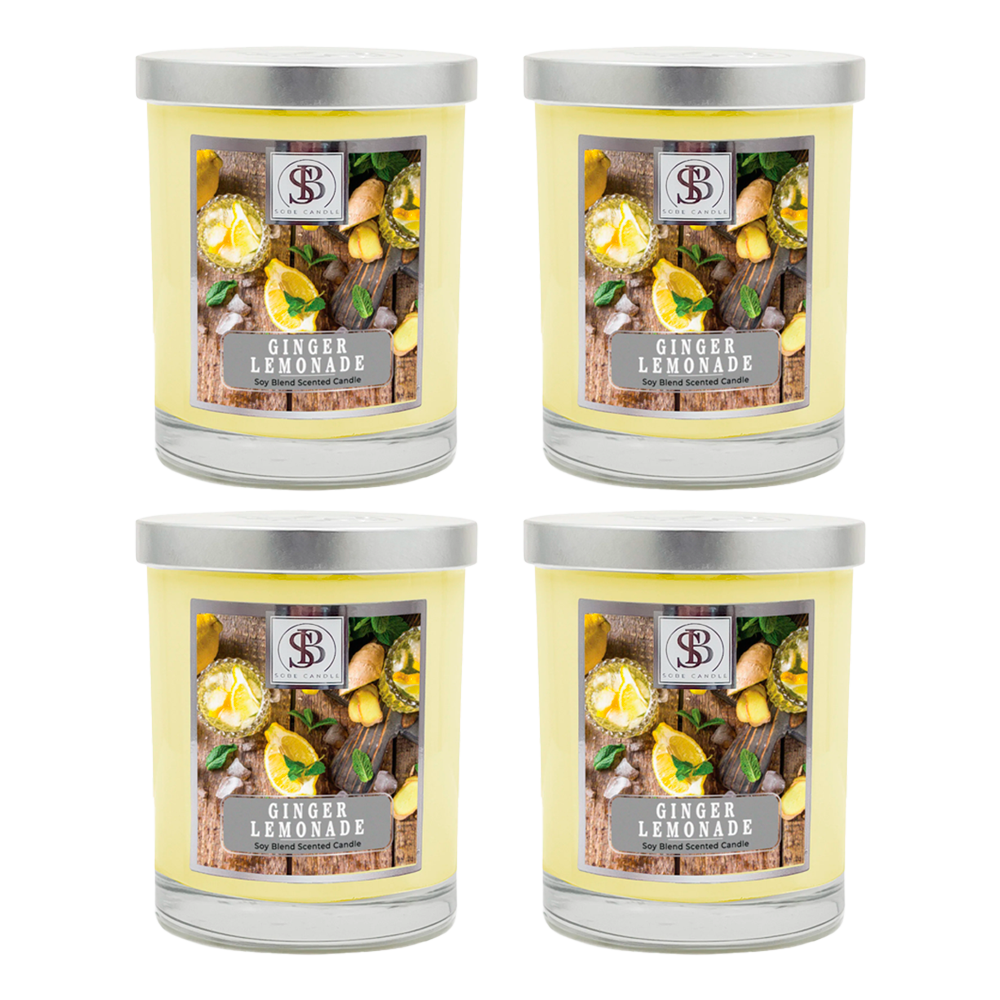 GINGER LEMONADE | Soy Scented Candle 11 oz - The SOBE World Co.