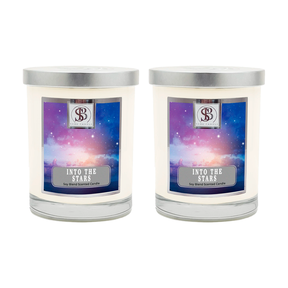 INTO THE STARS| Soy Scented Candle 11 oz - The SOBE World Co.