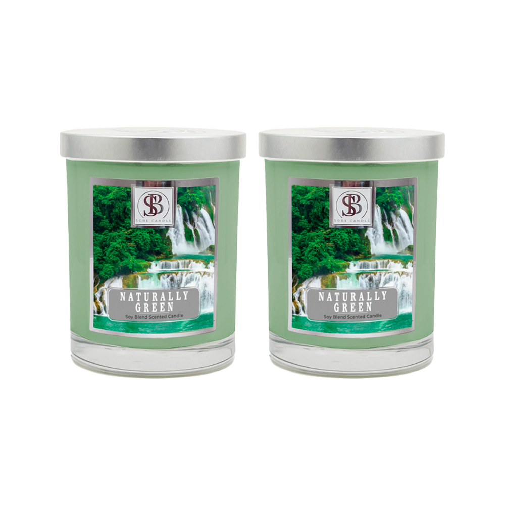 NATURALLY GREEN | Soy Scented Candle 11 oz - The SOBE World Co.