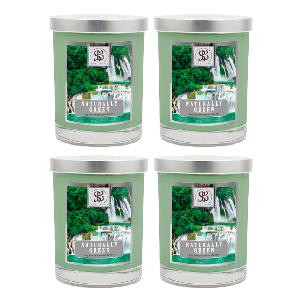 NATURALLY GREEN | Soy Scented Candle 11 oz - The SOBE World Co.