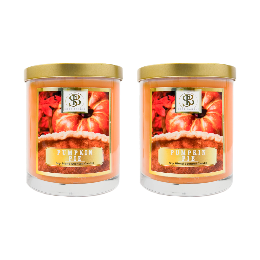 PUMPKIN PIE | Soy Scented Candle 11 oz - The SOBE World Co.