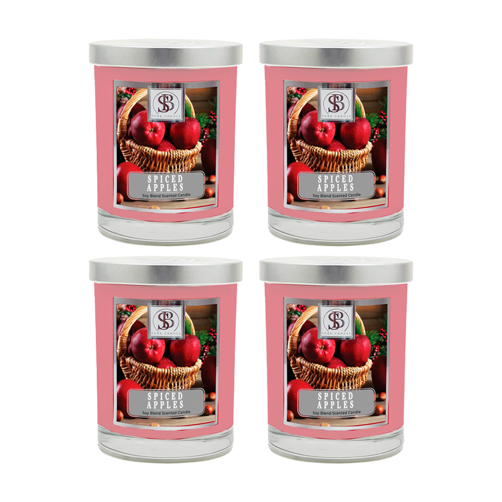 SPICED APPLES | Soy Scented Candle 11 oz - The SOBE World Co.