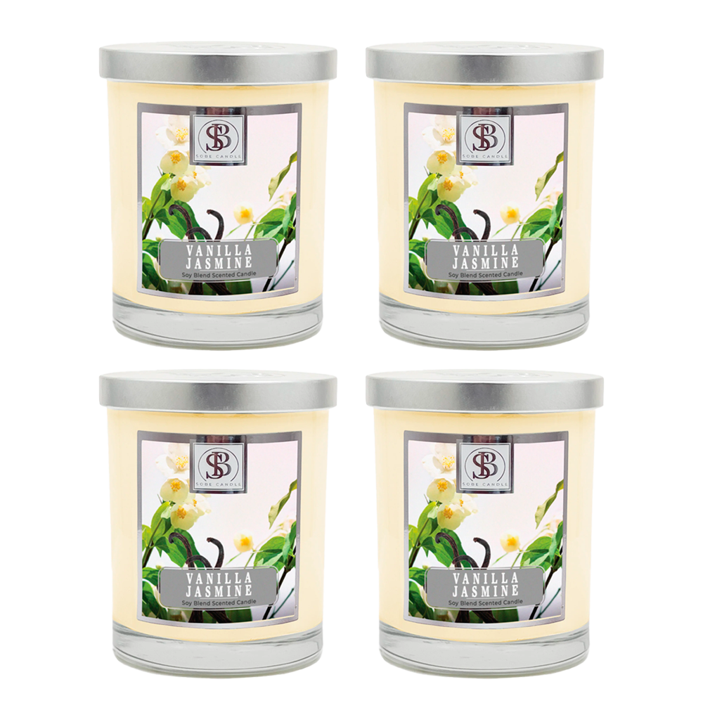 VANILLA JASMINE | Soy Scented Candle 11 oz - The SOBE World Co.
