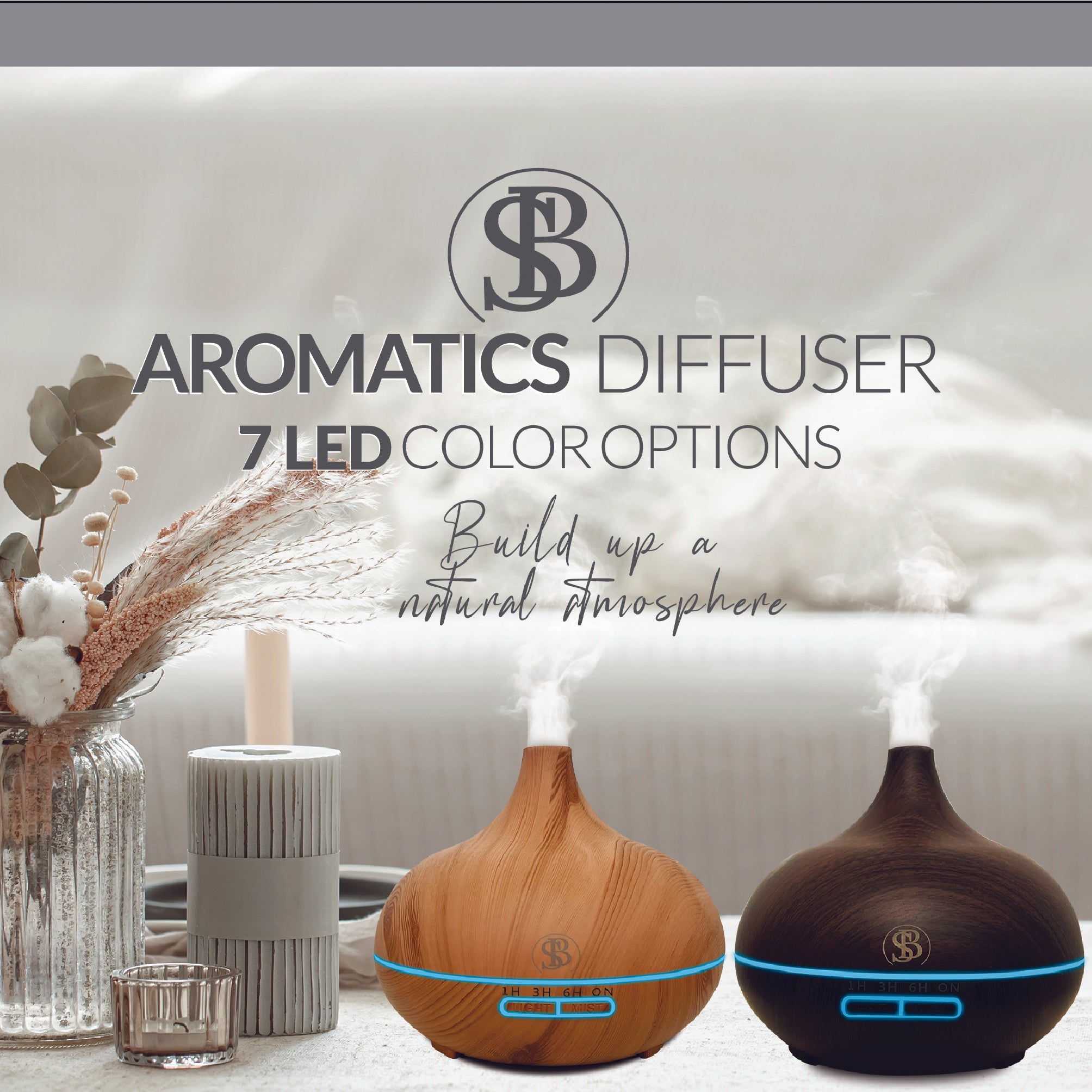 SOBE Aromatics Diffuser Dark Wood - The SOBE World Co.